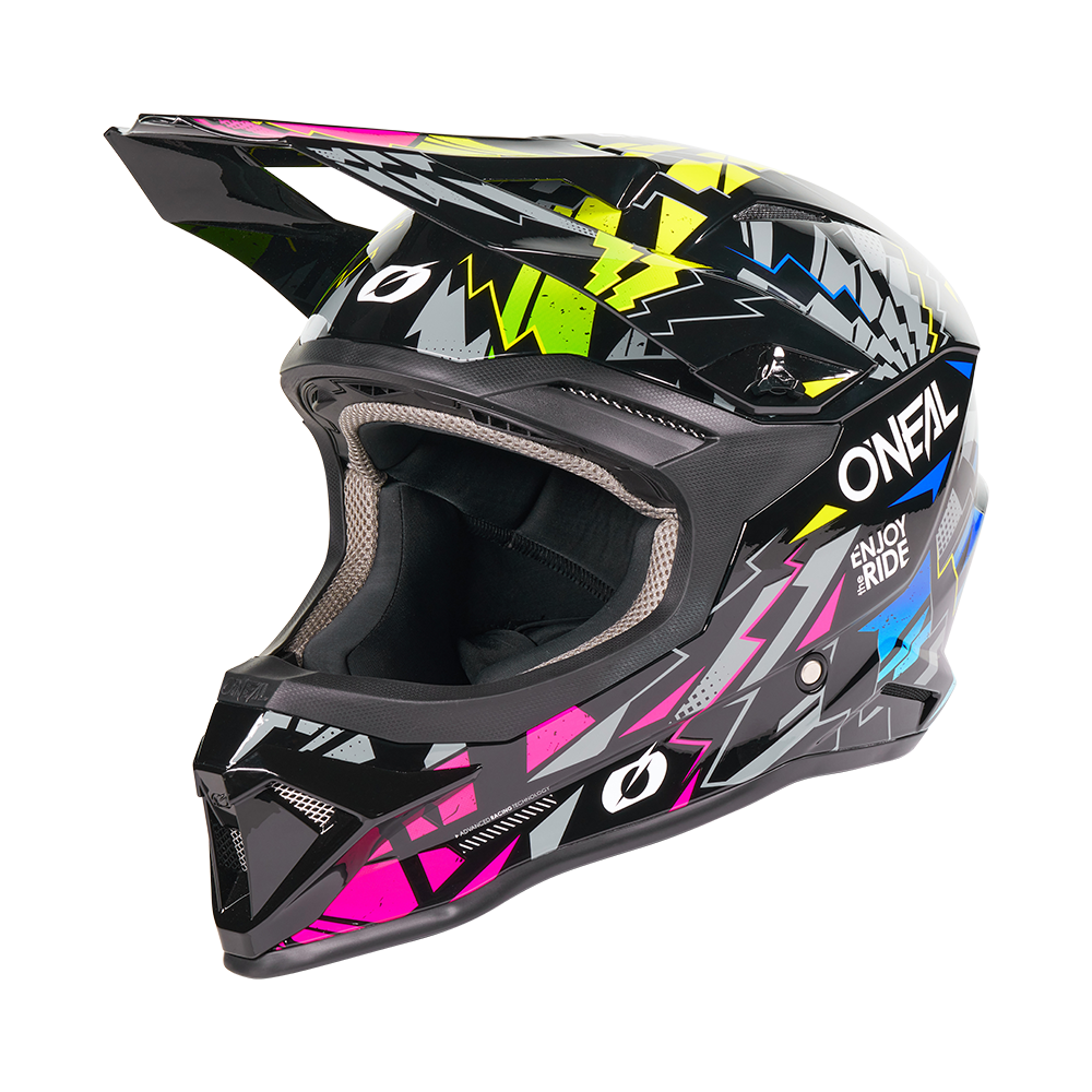 Детска каска O'NEAL 1SERIES STIXX BLACK/MULTI V.27 — снимка 2