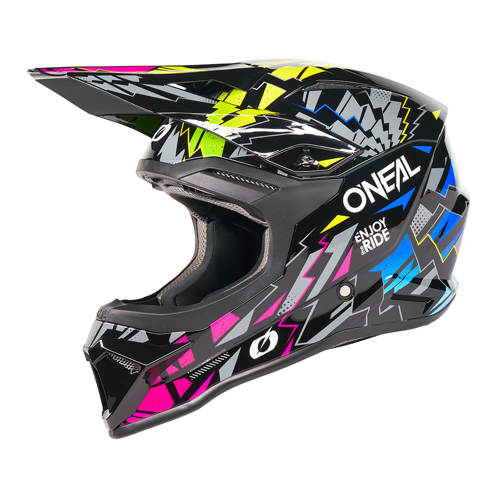 Детска каска O'NEAL 1SERIES STIXX BLACK/MULTI V.27
