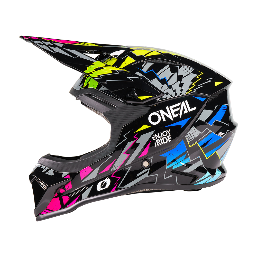 Детска каска O'NEAL 1SERIES STIXX BLACK/MULTI V.27 — снимка 4