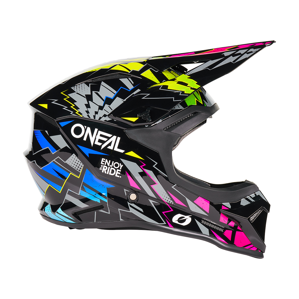 Детска каска O'NEAL 1SERIES STIXX BLACK/MULTI V.27 — снимка 5