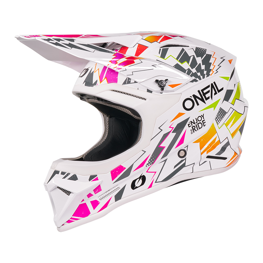 Детска каска O'NEAL 1SERIES STIXX WHITE/MULTI V.27
