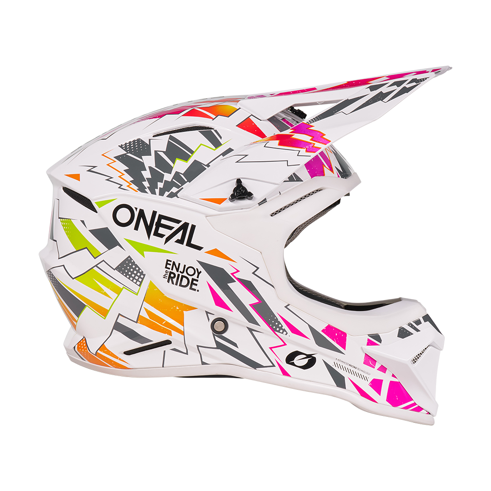 Детска каска O'NEAL 1SERIES STIXX WHITE/MULTI V.27 — снимка 4