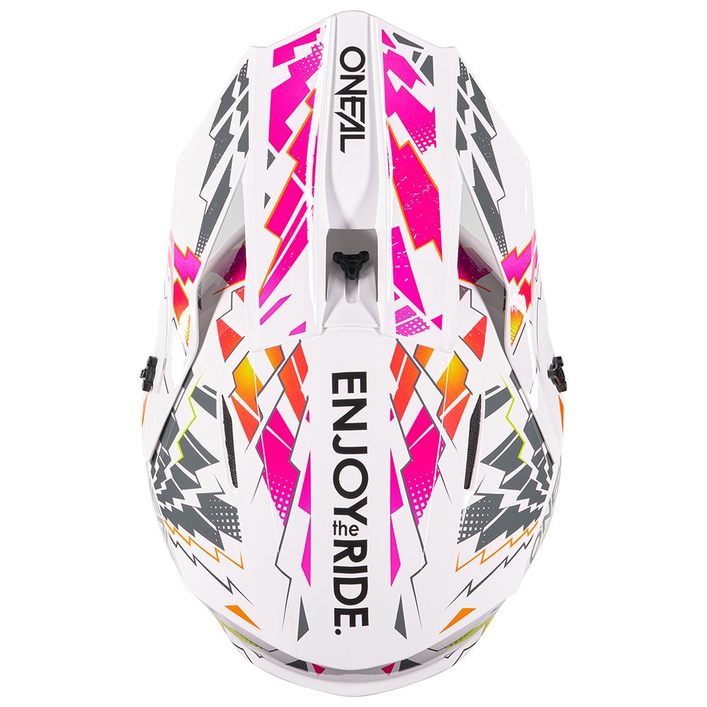 Детска каска O'NEAL 1SERIES STIXX WHITE/MULTI V.27 — снимка 5