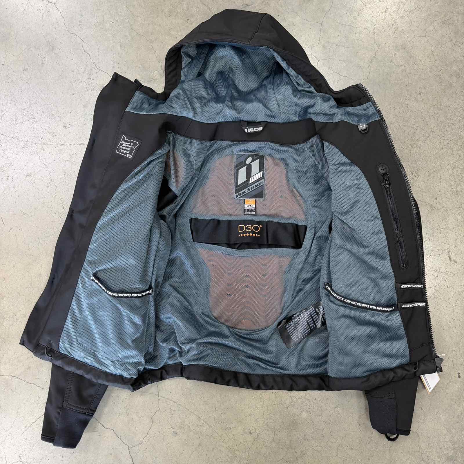 Текстилно яке ICON STEALTH ZH190926 — снимка 3