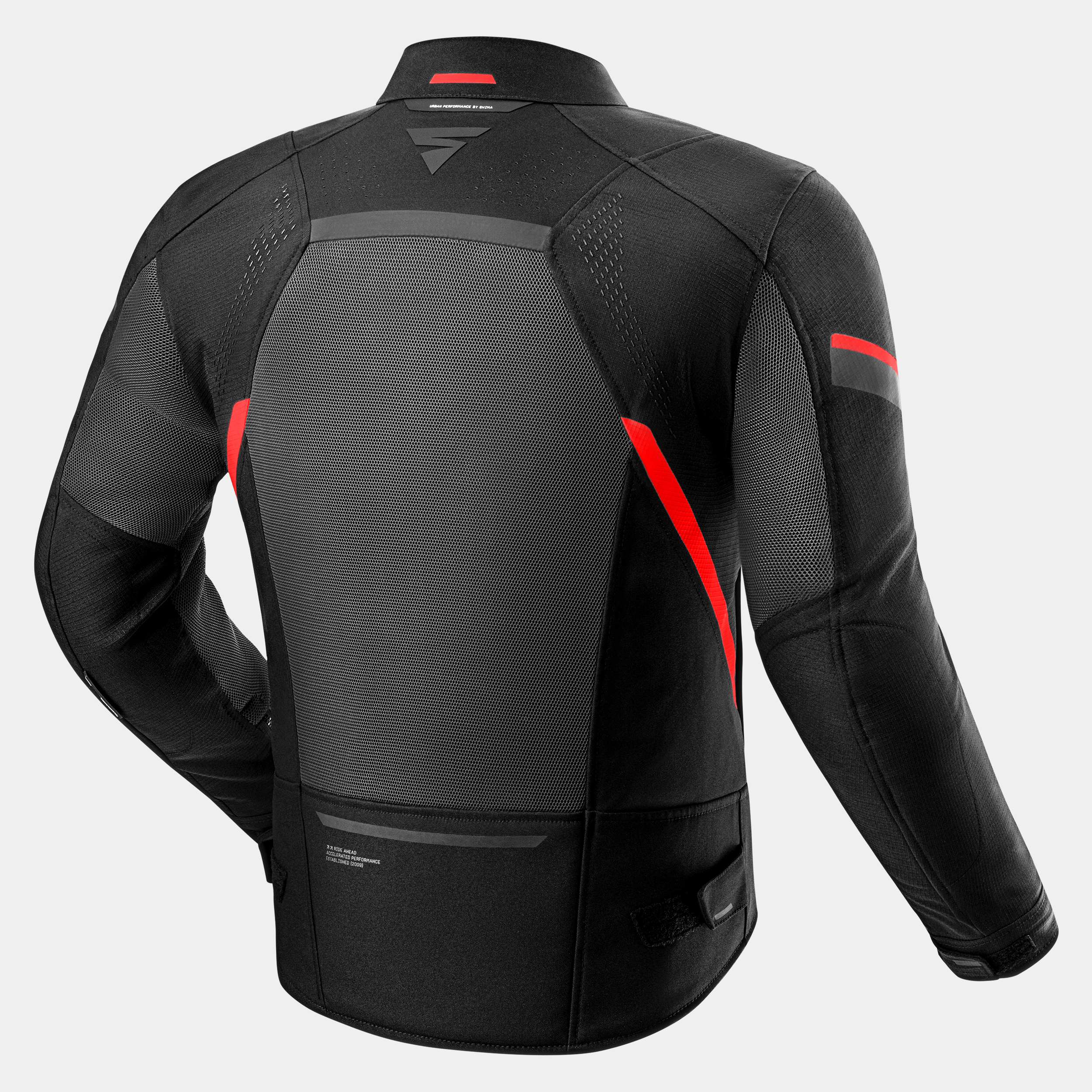 Мото яке SHIMA RUSH 3.0 AIR GREY/RED — снимка 2