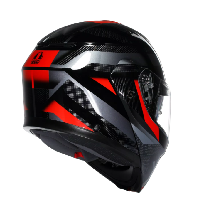 Модуларна каска AGV STREETMODULAR LEDRO BLACK/RED — снимка 2