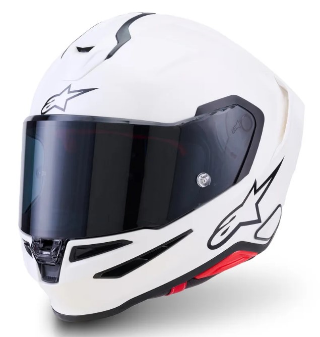 Каска ALPINESTARS S-R7 WHITE GLOSSY