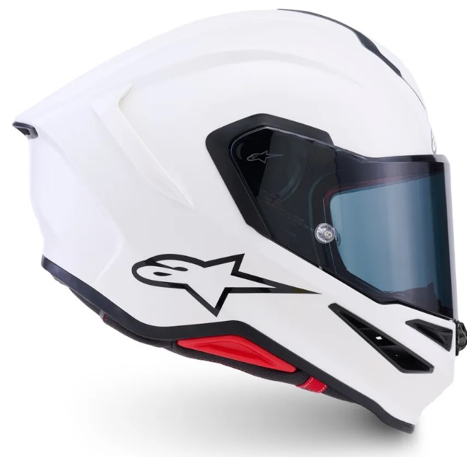 Каска ALPINESTARS S-R7 WHITE GLOSSY — снимка 6