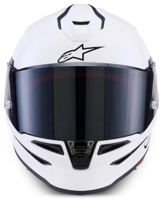 Каска ALPINESTARS S-R7 WHITE GLOSSY — снимка 3