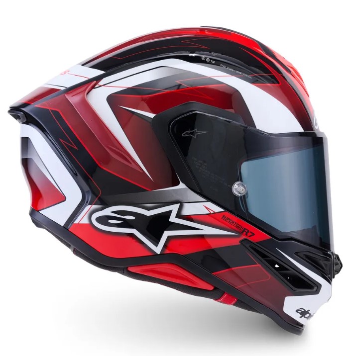 Каска ALPINESTARS S-R7 KINETIS BK/WH/RD_6