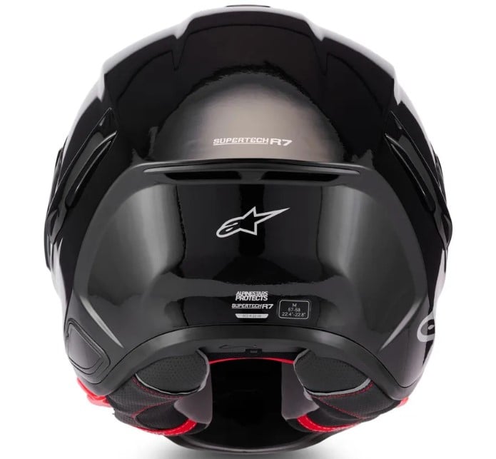 Каска ALPINESTARS S-R7 Solid BLACK GLOSS_4