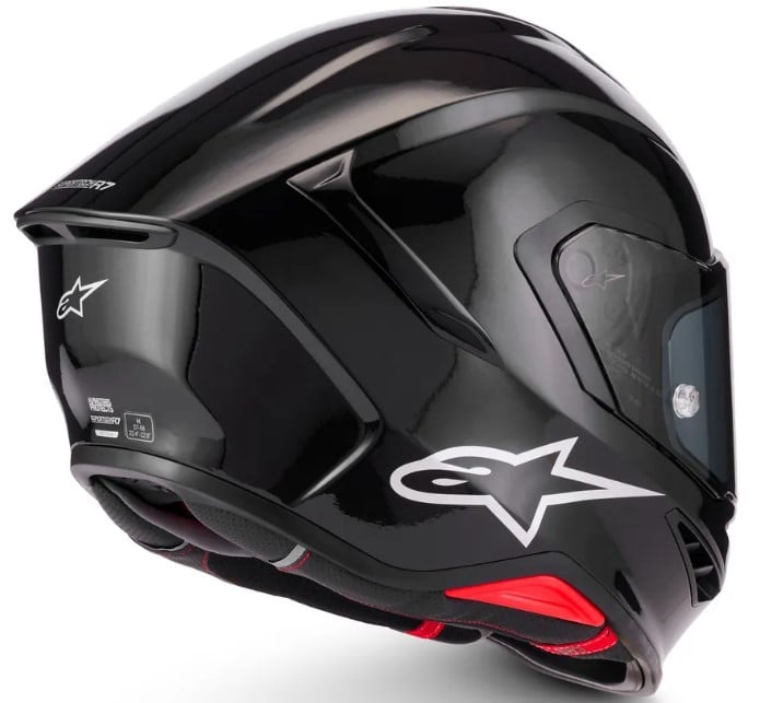 Каска ALPINESTARS S-R7 Solid BLACK GLOSS_3
