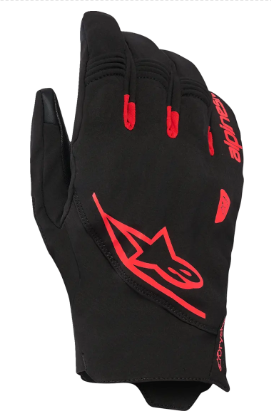Ръкавици ALPINESTARS FASTER V3 Plasma Drystar® BLACK/RED FLUO
