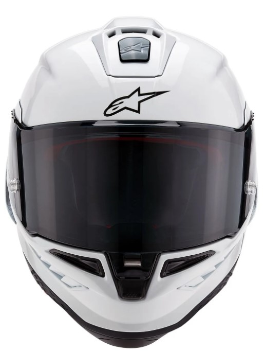 Каска ALPINESTARS Supertech R10 White/Flat Black — снимка 4
