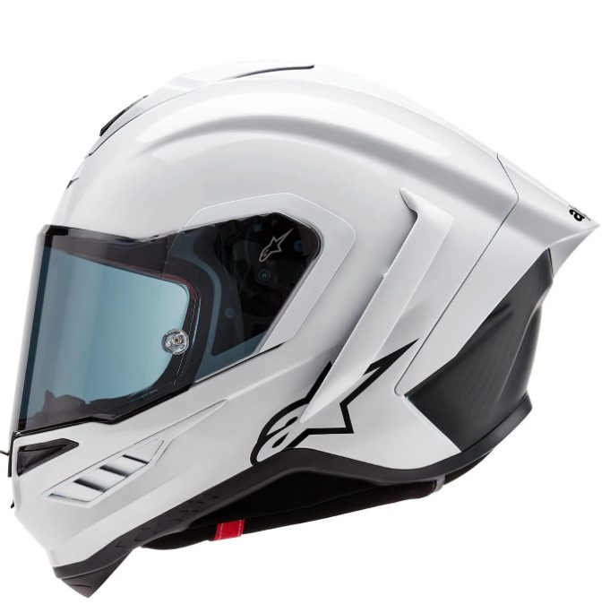Каска ALPINESTARS Supertech R10 White/Flat Black — снимка 3
