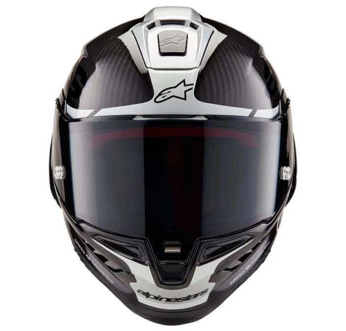 Каска ALPINESTARS Supertech R10 Element Black/Carb/Silver — снимка 6