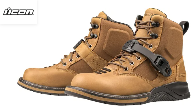 Мото боти ICON SD6 Waterproof BROWN