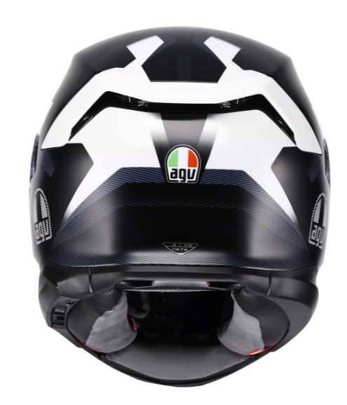 Каска AGV K7 MPLK GLIMPSE MATT BLACK/WHITE — снимка 5