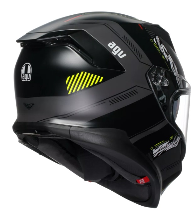 Каска AGV K7 MPLK KYBER MATT GREY/YELLOW FLUO — снимка 6
