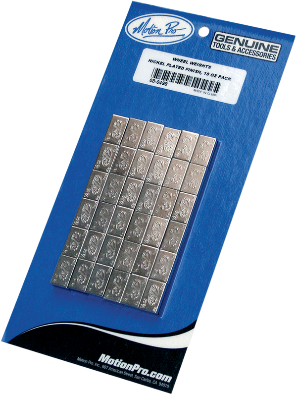 Тежести за капли MOTION PRO WEIGHT WH NICKEL 18OZ BX 7,09 g (1/4 oz)