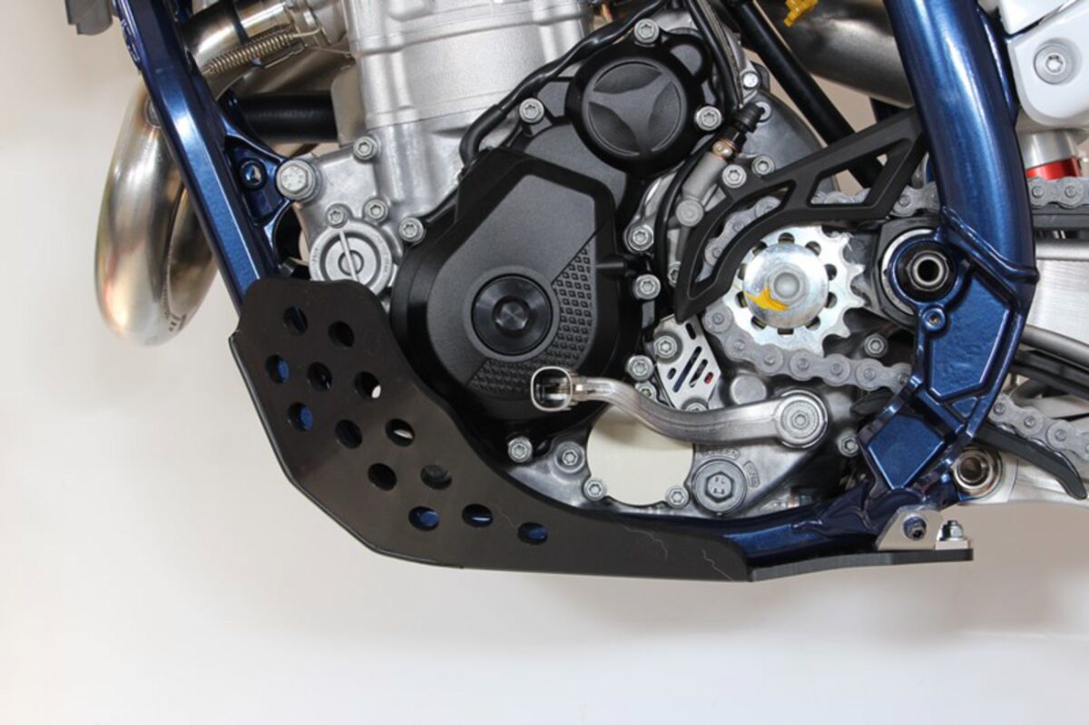 Протектор двигател AXP RACING 6MM KTM HUS 250-350 SXF-XCF -FC-FX AX1658 — снимка 4