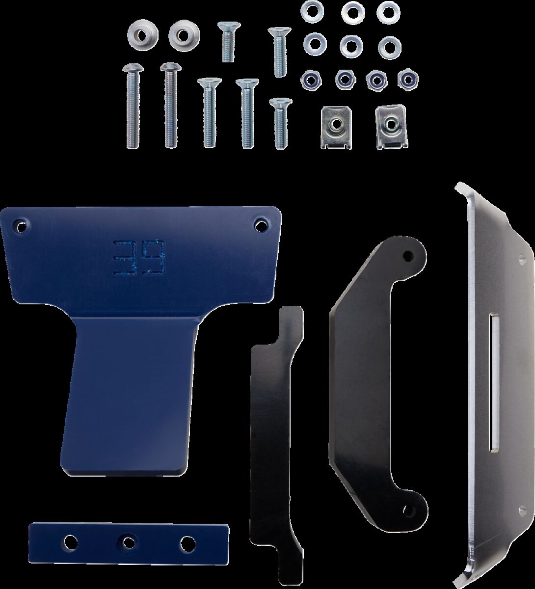 Протектор двигател AXP RACING XTR 8MM HUS 250-350 FC-FX Blue AX1663 — снимка 4