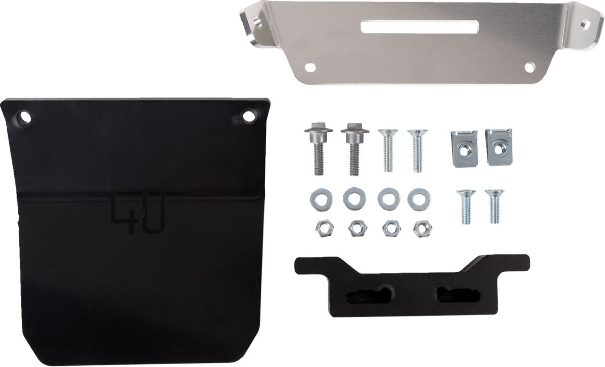 Протектор двигател AXP RACING XTR 8MM KTM-HUS 125 SX-XC-TC-TX AX1671 — снимка 4