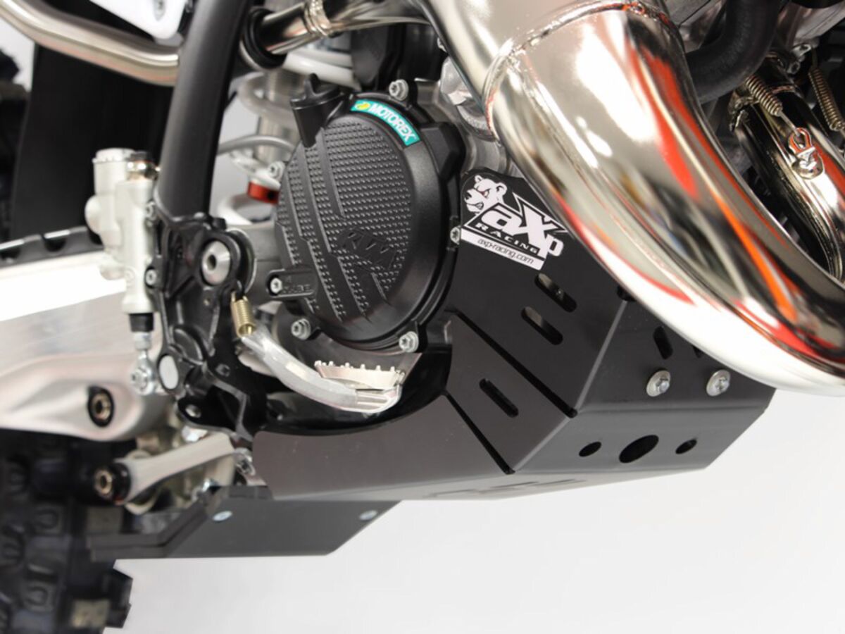 Протектор двигател AXP RACING XTR 8MM KTM-HUS 125 SX-XC-TC-TX AX1671 — снимка 5