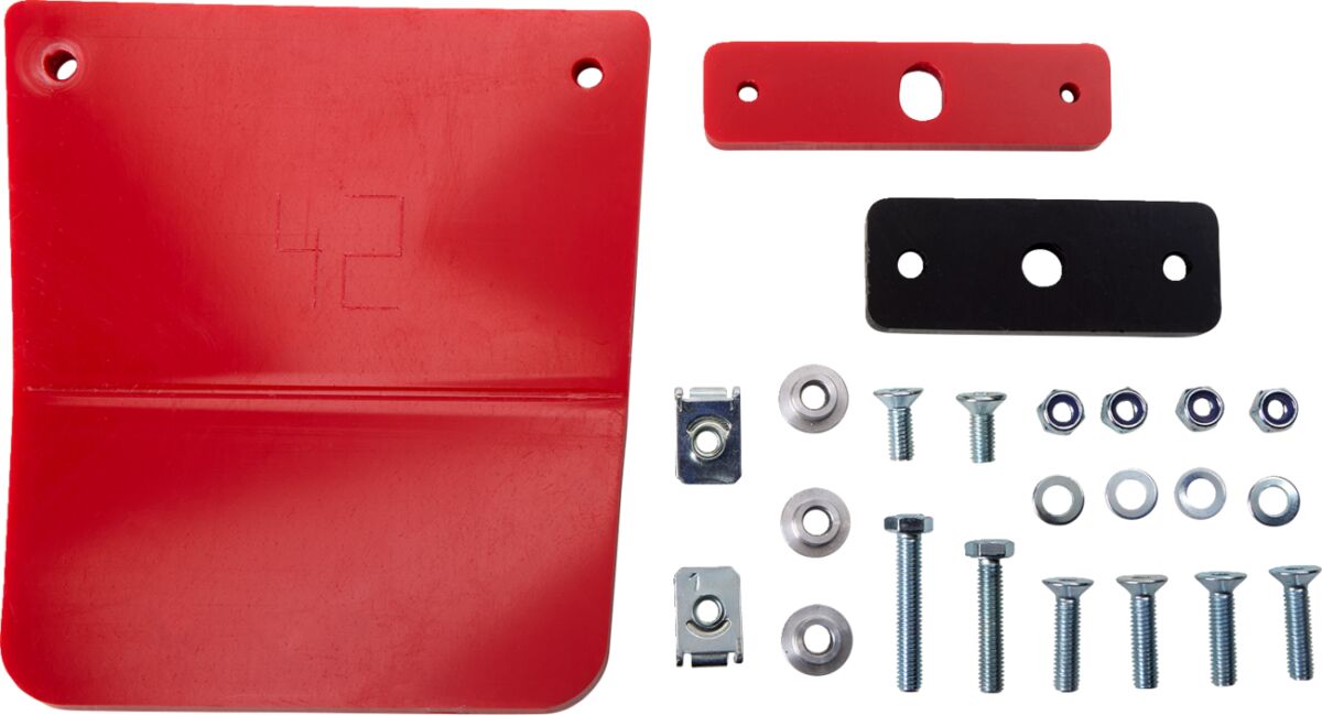 Протектор двигател AXP RACING XTR 8MM BETA 250-300XTRAINER Red AX1682 — снимка 4
