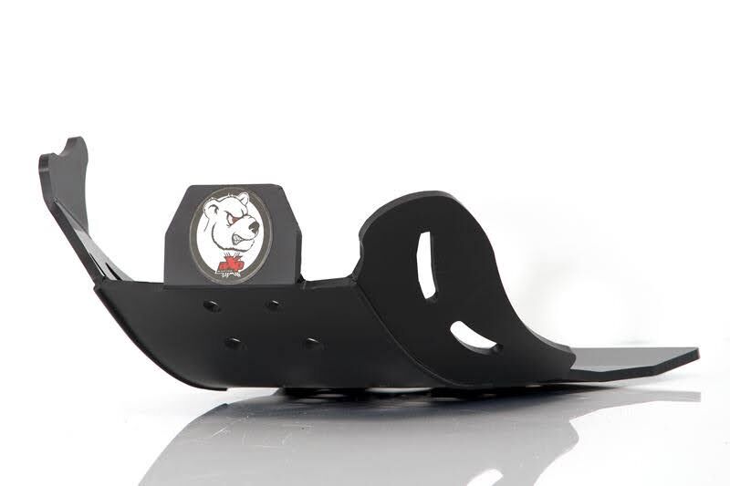 Протектор двигател AXP RACING 6MM YZ/XX/XE125 BK AX1043 — снимка 3