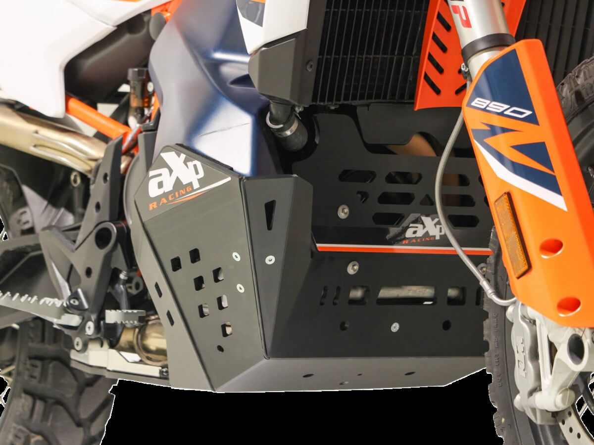 Протектор двигател AXP RACING ADV SKID PLATE HARD KTM BK AX1702 — снимка 5