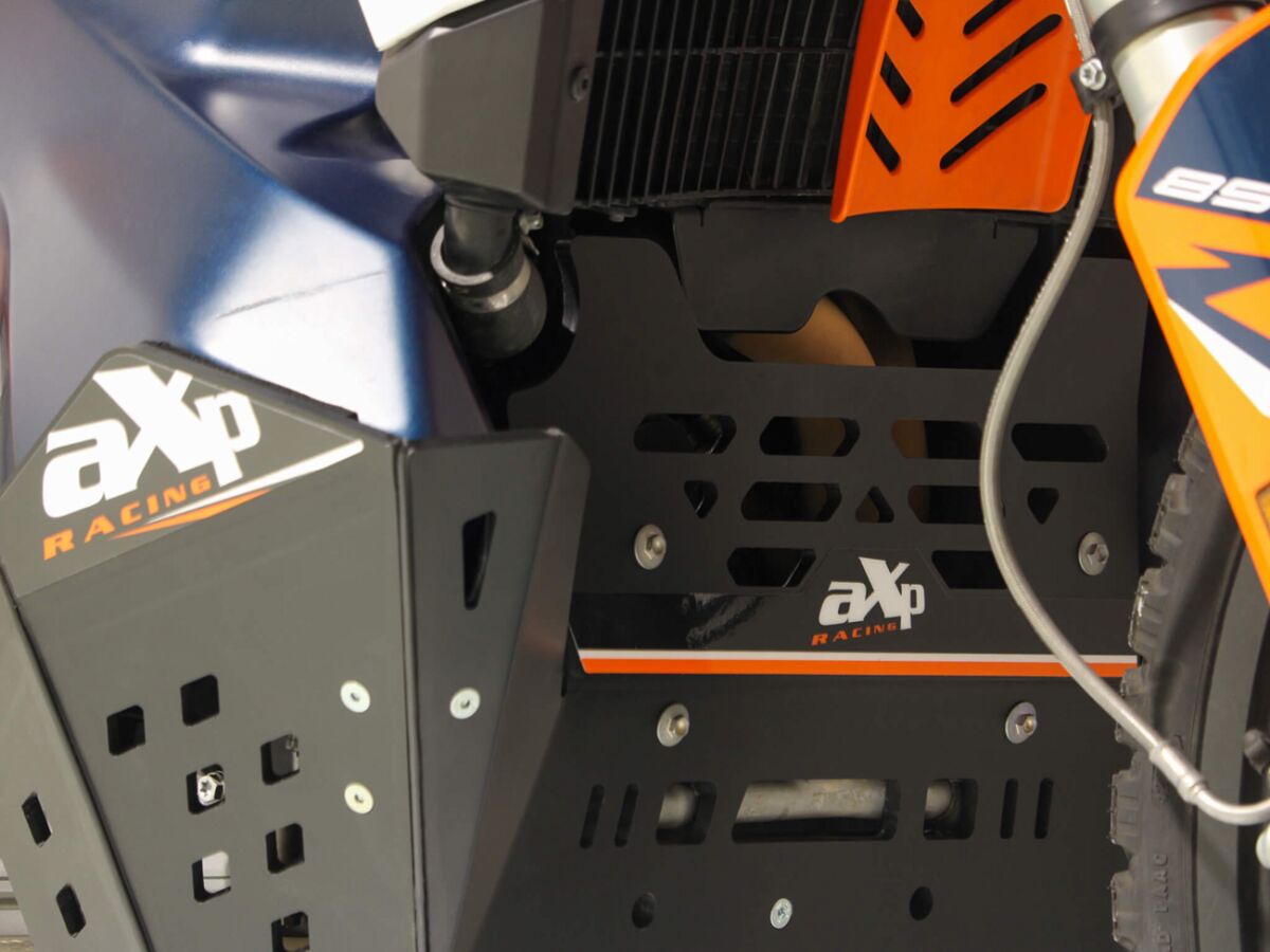 Протектор двигател AXP RACING ADV SKID PLATE HARD KTM BK AX1702 — снимка 6