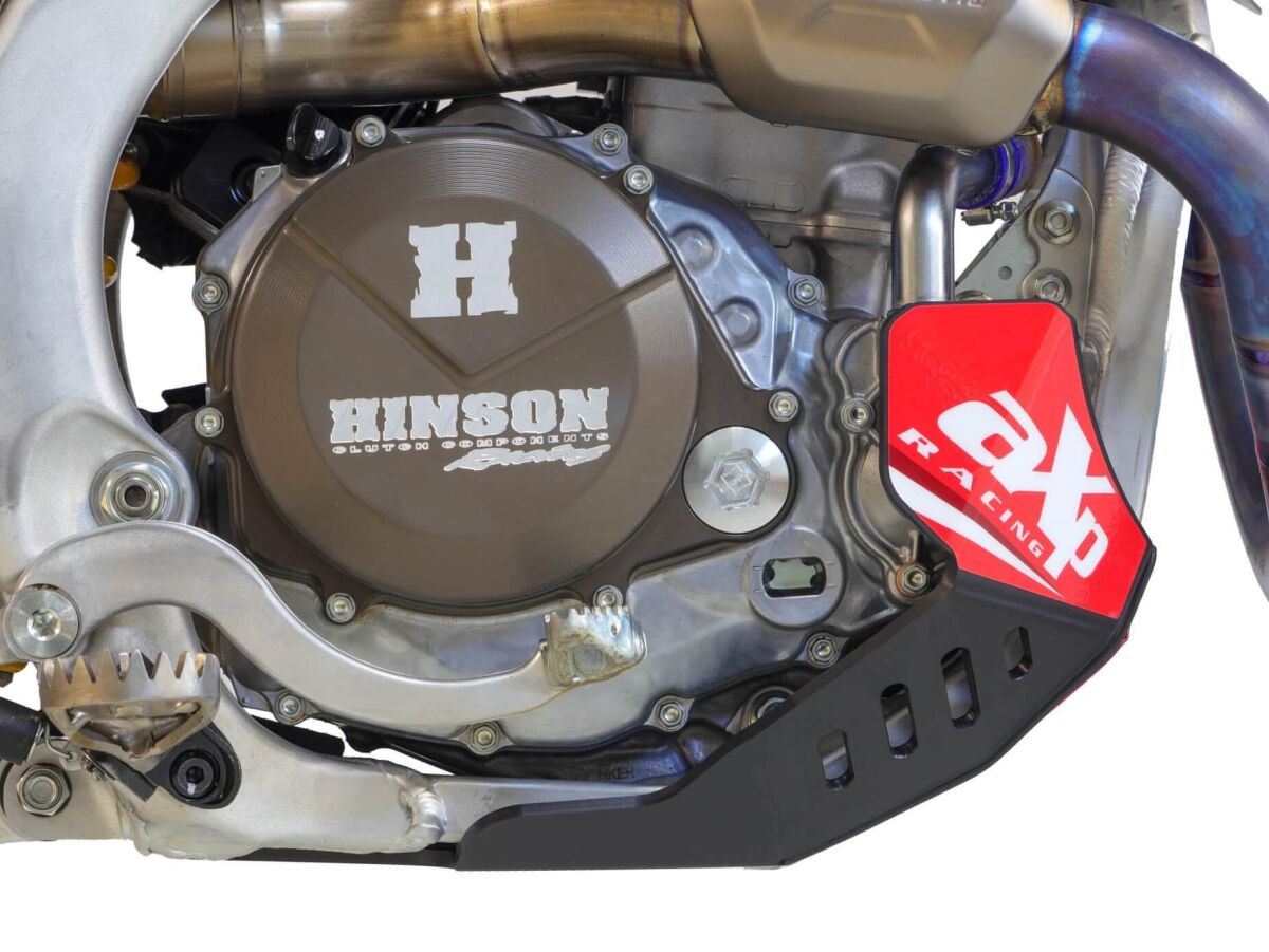 Протектор двигател AXP RACING 6mm HONDA CRF450 BK AX1802 — снимка 4