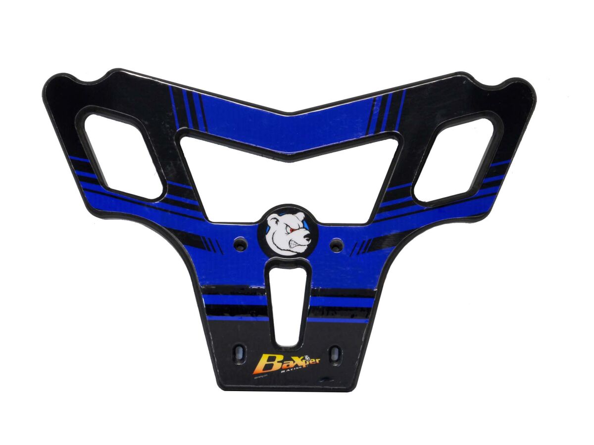 Предна броня AXP RACING BAXPER YFZ450R BK/BL AX1209