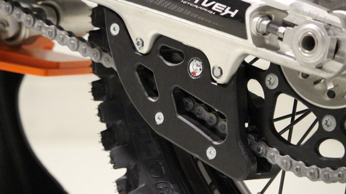 Водач за верига AXP RACING KTM-HUS SX-SXF-TC-FC Black AX1664 — снимка 5