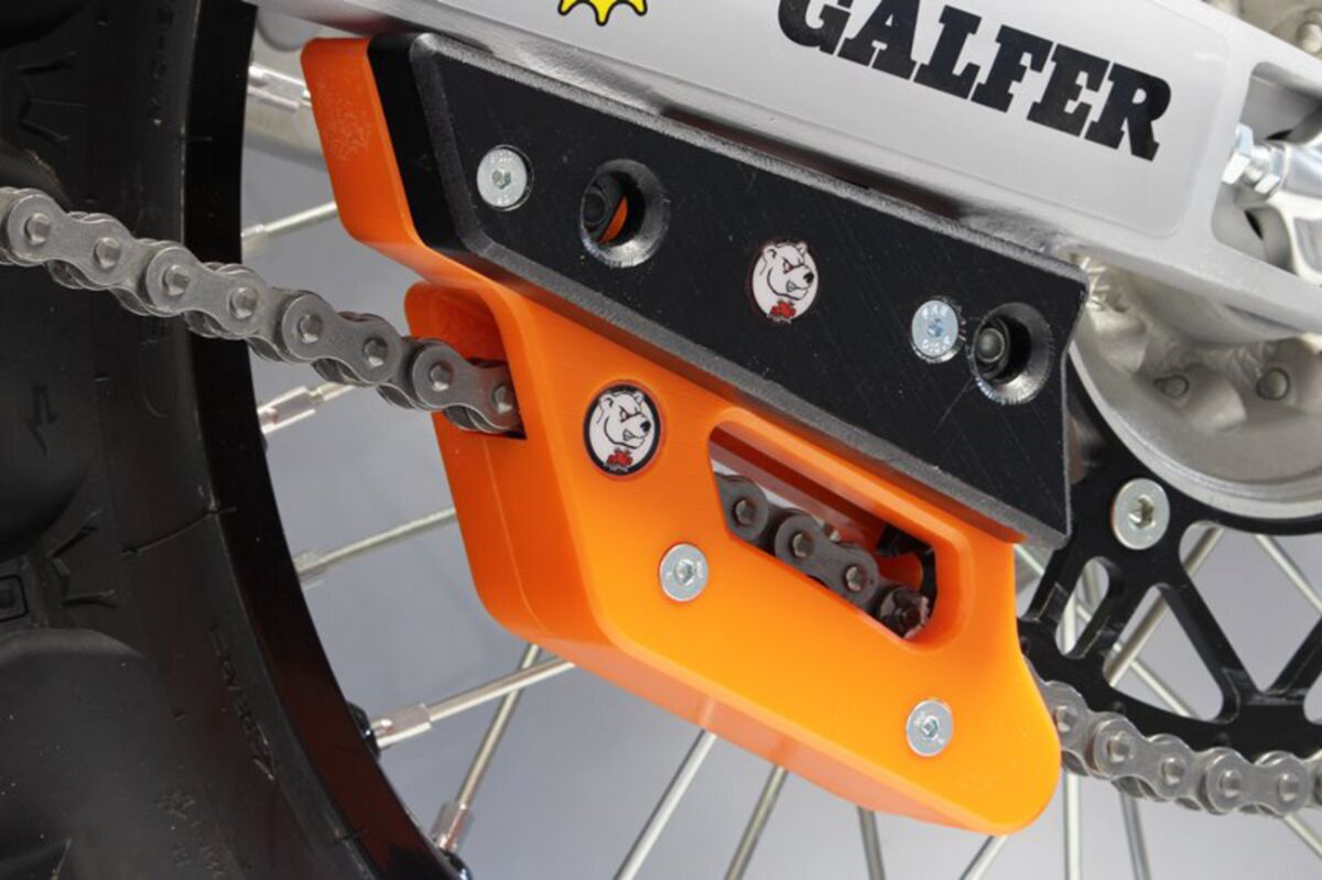 Водач за верига AXP RACING KTM-SHE-HUS-GAS Black AX1616 — снимка 3