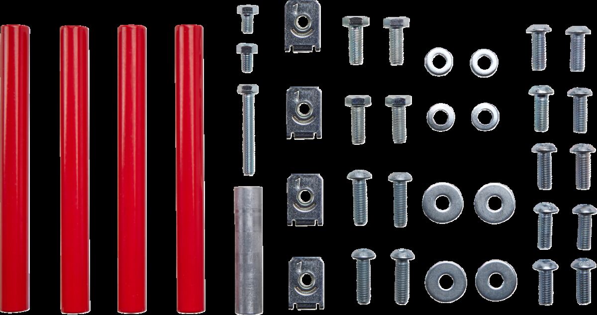 Комплект предпазители за радиатор AXP RACING XTR 8mm BETA 125 200-250-300RR AX1583 — снимка 2