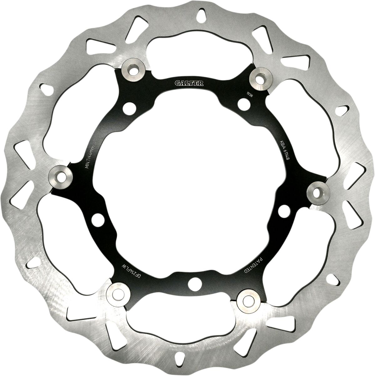 Спирачен диск DF214FLW GALFER DF214FLW — снимка 3