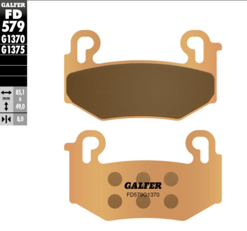 Мото накладки GALFER sintered FD579G1370