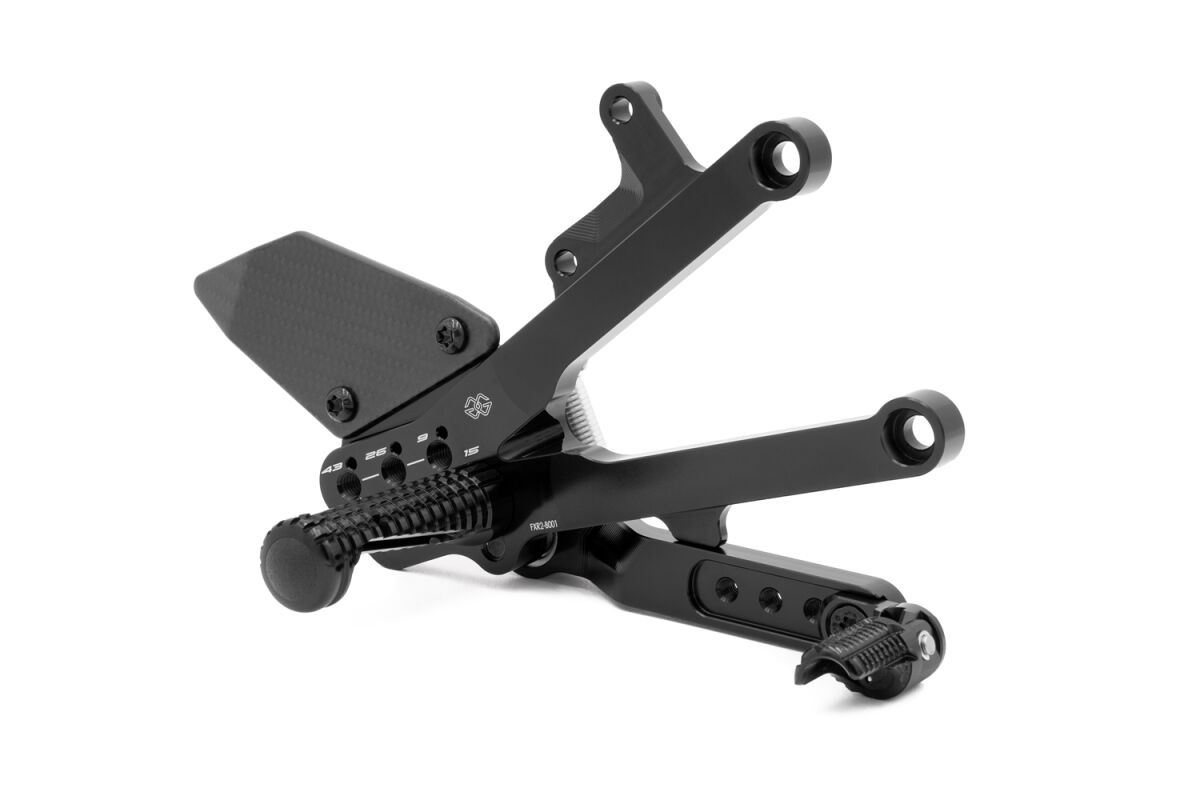 Fxr2 - rearset black HONDA GILLES FXR2-B001-B — снимка 2