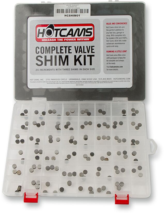 Шайба за клапани Ø 7.48MM комплект VERTEX HCSHIM01