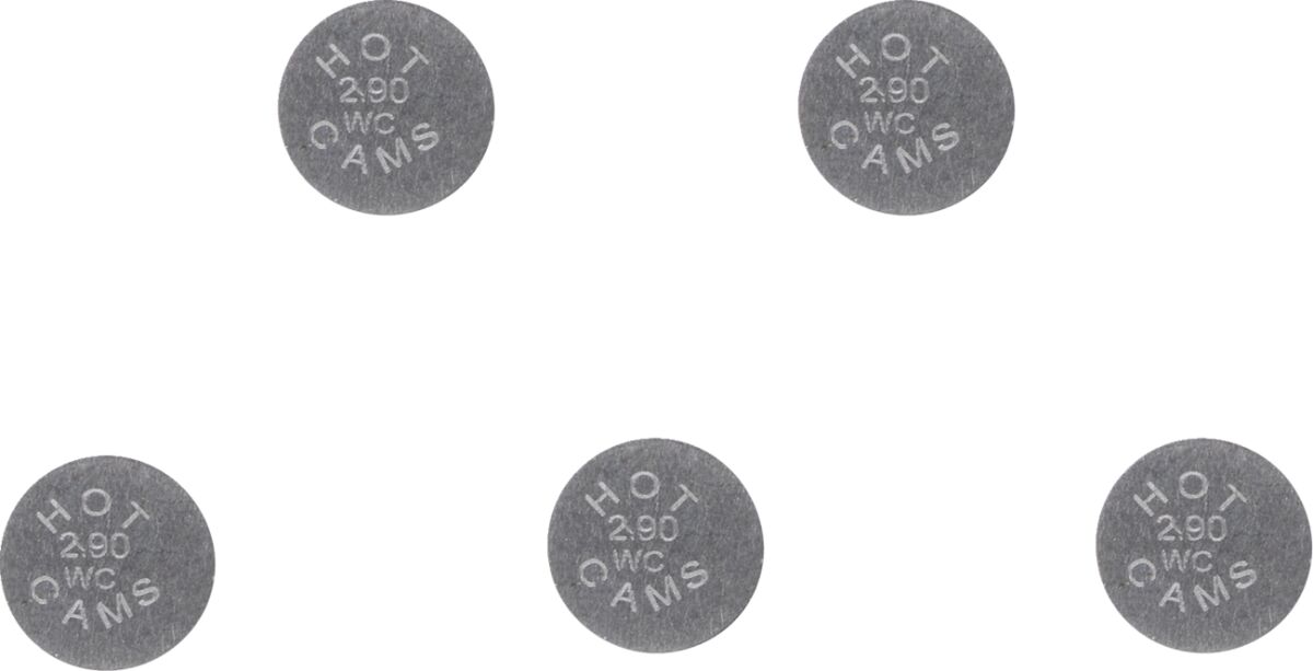 Шайба клапан 7.48X2.90 5 бр. VERTEX 5PK748290