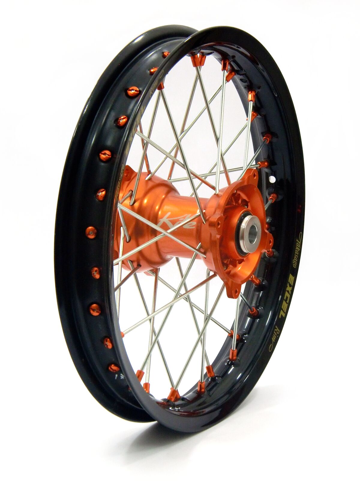 Гумено колело ELITE MX 2.15"x19" алуминиево оранжево KITE 20.229.0.AR