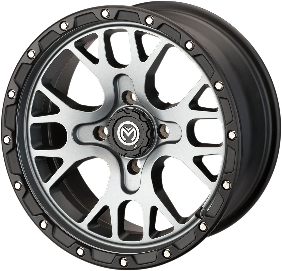 Гума 15X7 4/110 4+3 545X - MOOSE RACING 545MO157110SGBL44 — снимка 2