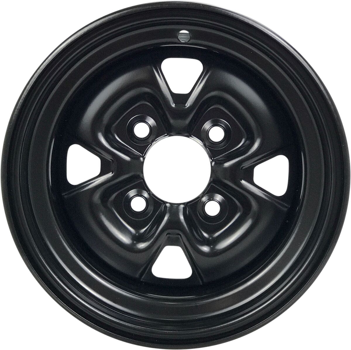 Стоманена джанта 12X7 4/110 BK MOOSE RACING MO12070237 — снимка 3