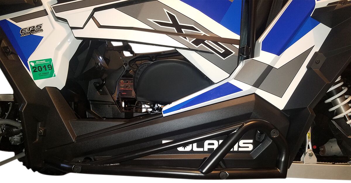 Странични тръби NERFBARS RZR 2SEATER BLK MOOSE RACING 1004-BK — снимка 3