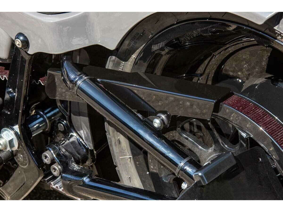 Предпазител за ремък гланцово черно солидно RICK'S MOTORSPORT ELECTRICS S8-BSOG000-SG — снимка 2