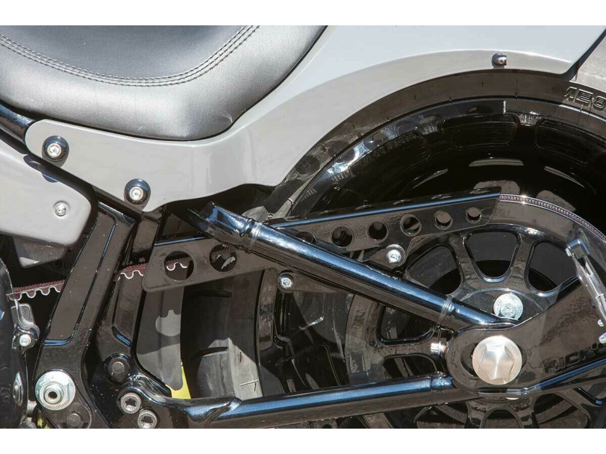 Предпазител за ремък GLOSS BLK ROUND HOLE RICK'S MOTORSPORT ELECTRICS S8-BSOK000-SG — снимка 3