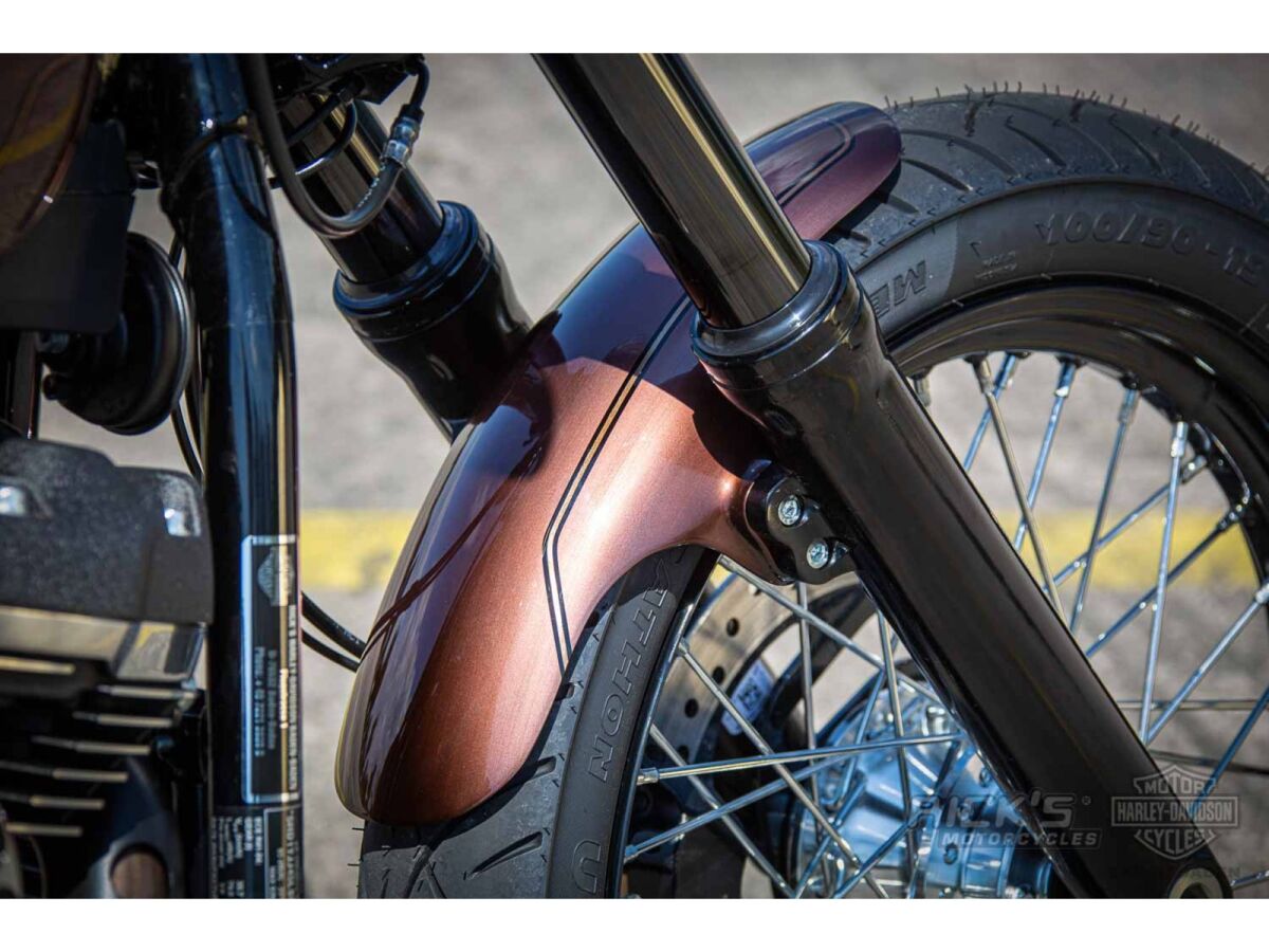 Преден калник STREET BOB 19 OEM RICK'S MOTORSPORT ELECTRICS 50-2006070-0 — снимка 3