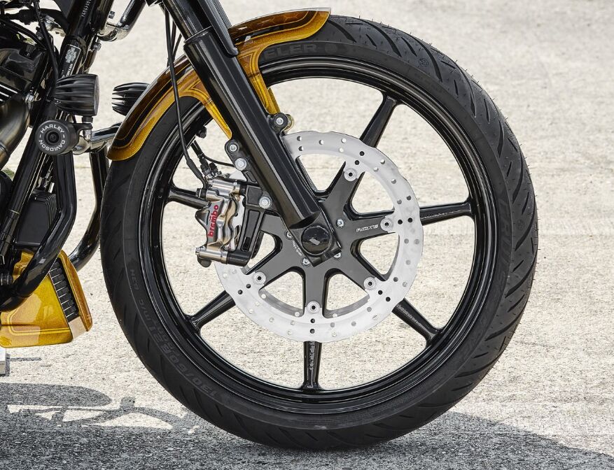 Спирачен диск плаващ wave дизайн seven sins RICK'S MOTORSPORT ELECTRICS 20-W300330-0 — снимка 2